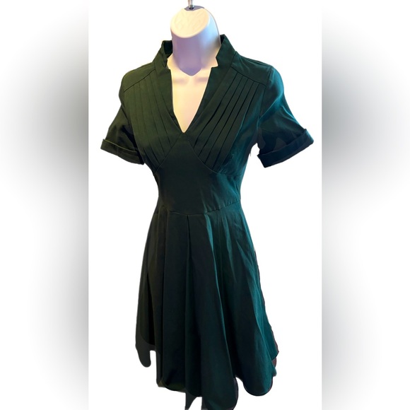 Dollz and Dames Dresses & Skirts - Dollz and Dames | 50s inspired swing dress | Forest Green - small